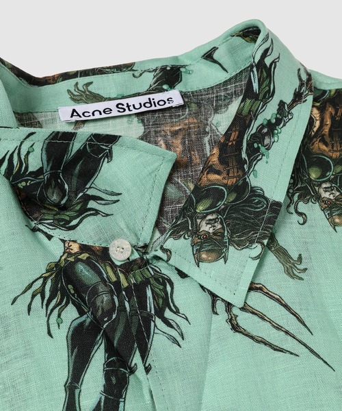 acne studios アクネストゥディオズ スキッパー ニットシャツ セール】FN-MN-SHIR000864（シャツ/ブラウス）｜Acne Studios