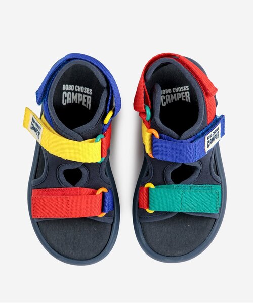 BOBO CHOSES(ボボショーズ)の「Bobo Choses x Camper Pelotas F(サンダル・キッズ・レインボー・17.5/18.5/19.5/20.5)」の14枚目の写真