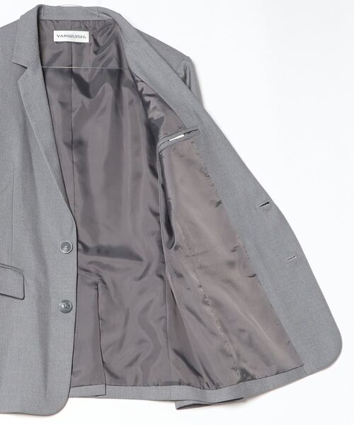 VANQUISH（ヴァンキッシュ）の「VANQUISH / ヴァンキッシュ T/R ストレッチ テーラードジャケット（テーラードジャケット・メンズ・ブラック/グレー/ライトブラウン・M/L）」の22枚目の写真