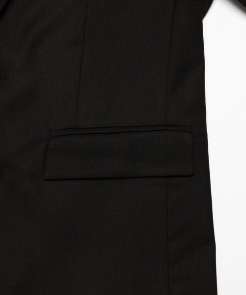 VANQUISH（ヴァンキッシュ）の「VANQUISH / ヴァンキッシュ T/R ストレッチ テーラードジャケット（テーラードジャケット・メンズ・ブラック/グレー/ライトブラウン・M/L）」の8枚目の写真