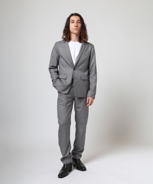 VANQUISH（ヴァンキッシュ）の「VANQUISH / ヴァンキッシュ T/R ストレッチ テーラードジャケット（テーラードジャケット・メンズ・ブラック/グレー/ライトブラウン・M/L）」の11枚目の写真