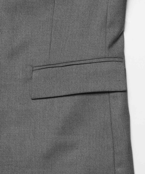 VANQUISH（ヴァンキッシュ）の「VANQUISH / ヴァンキッシュ T/R ストレッチ テーラードジャケット（テーラードジャケット・メンズ・ブラック/グレー/ライトブラウン・M/L）」の13枚目の写真