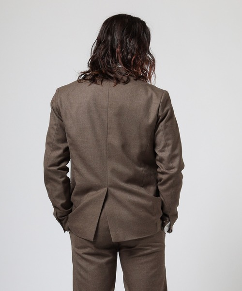 VANQUISH（ヴァンキッシュ）の「VANQUISH / ヴァンキッシュ T/R ストレッチ テーラードジャケット（テーラードジャケット・メンズ・ブラック/グレー/ライトブラウン・M/L）」の15枚目の写真