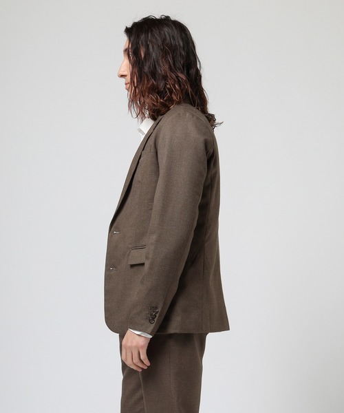 VANQUISH（ヴァンキッシュ）の「VANQUISH / ヴァンキッシュ T/R ストレッチ テーラードジャケット（テーラードジャケット・メンズ・ブラック/グレー/ライトブラウン・M/L）」の16枚目の写真