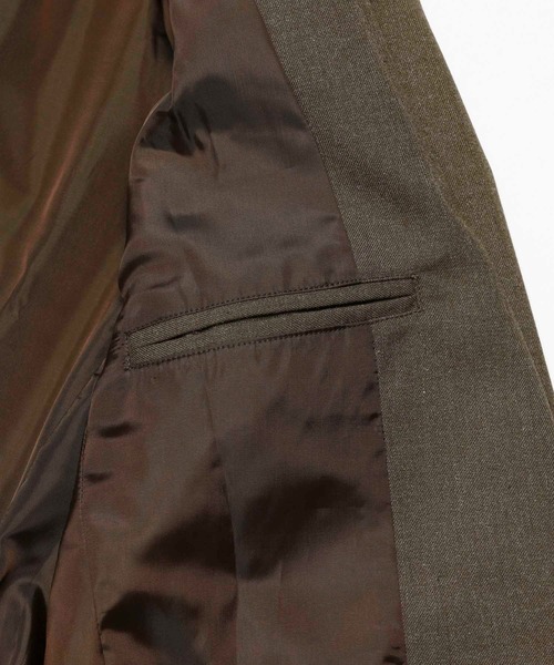 VANQUISH（ヴァンキッシュ）の「VANQUISH / ヴァンキッシュ T/R ストレッチ テーラードジャケット（テーラードジャケット・メンズ・ブラック/グレー/ライトブラウン・M/L）」の20枚目の写真