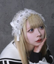 Amilige（アミリージュ）の「フリルスタッズ付きドレッサー（ヘアピン）」