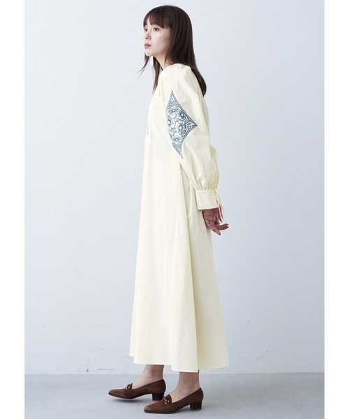 MEDE19F(メデジュウキュウ)の「BRAND NEW MIX STYLE エンブロイダリーワンピース(ワンピース・レディース・アイボリー・M/L/LL/3L/SP/MP)」の11枚目の写真
