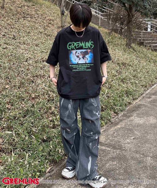 ILL'S(イルズ)の「【retro movie】GREMLINS / Back To The Future / JAWS ヴィンテージライク レトロ映画半袖Tシャツ メンズ レディース(Tシャツ/カットソー・メンズ・ホワイト/ブラック/ホワイト系その他3/ホワイト系その他/ブラック系その他3/ホワイト系その他2/ブラック系その他/ブラック系その他2・L/M)」の14枚目の写真