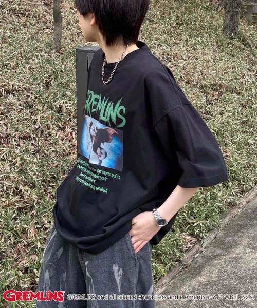 ILL'S(イルズ)の「【retro movie】GREMLINS / Back To The Future / JAWS ヴィンテージライク レトロ映画半袖Tシャツ メンズ レディース(Tシャツ/カットソー・メンズ・ホワイト/ブラック/ホワイト系その他3/ホワイト系その他/ブラック系その他3/ホワイト系その他2/ブラック系その他/ブラック系その他2・L/M)」の15枚目の写真