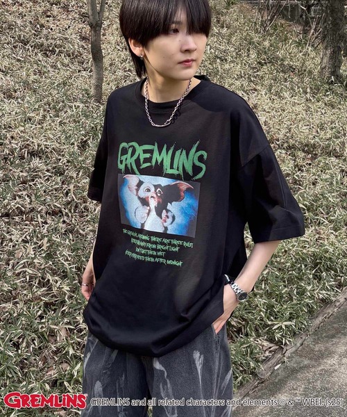 ILL'S(イルズ)の「【retro movie】GREMLINS / Back To The Future / JAWS ヴィンテージライク レトロ映画半袖Tシャツ メンズ レディース(Tシャツ/カットソー・メンズ・ホワイト/ブラック/ホワイト系その他3/ホワイト系その他/ブラック系その他3/ホワイト系その他2/ブラック系その他/ブラック系その他2・L/M)」の16枚目の写真