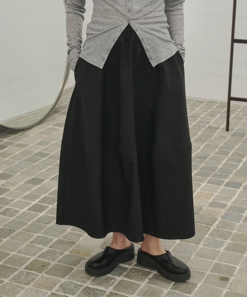 スカート OMMO COCOON skirt OMMO スカート IRREGULAR TUCK COCOON SK : ZOZOTOWN Yahoo!店