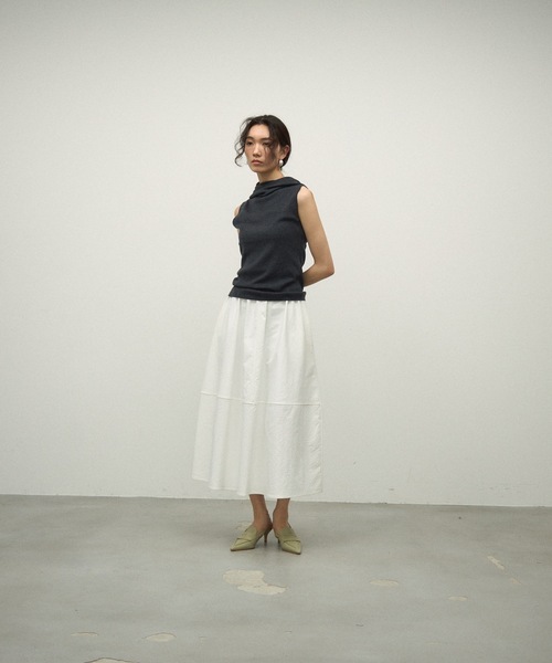 セール】Cocoon Silhouette Skirt / コクーンシルエットスカート