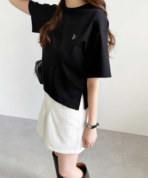 YOUING.(ユイン)の「サマーツイードショートパンツ(その他パンツ・レディース・ホワイト/ブルー・LARGE/MEDIUM)」の8枚目の写真