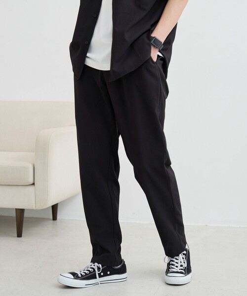 coen(コーエン)の「【爽多(R)】スリムテーパードパンツ ーストレッチ、吸水速乾、通気性、洗濯機洗い可ー(その他パンツ・メンズ・ブラック/ダークブラウン/ネイビー・S/M/L/XL)」の17枚目の写真