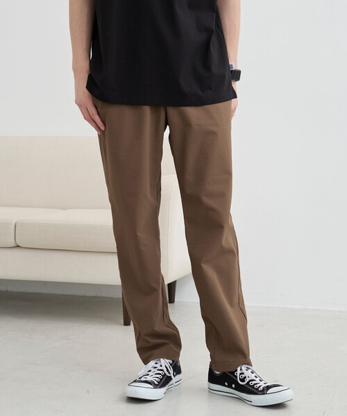 coen(コーエン)の「【爽多(R)】スリムテーパードパンツ ーストレッチ、吸水速乾、通気性、洗濯機洗い可ー(その他パンツ・メンズ・ブラック/ダークブラウン/ネイビー・S/M/L/XL)」の22枚目の写真