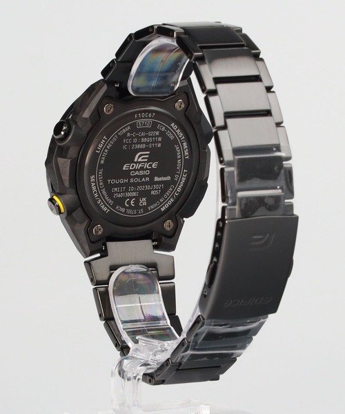 EDIFICE(CASIO)(エディフィス)の「WINDFLOW / ECB-2200YRC-1A3JF(アナログ腕時計・メンズ・ブラック×グリーン・FREE)」の14枚目の写真