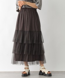 LEPSIM | ティアードチュールスカート　326087(スカート)