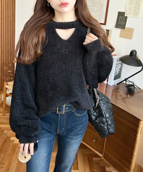 LOULOU select（ルルセレクト）の「ウエストベルトフレアデニムパンツ（デニムパンツ・レディース・インディゴブルー・L/M/S）」の9枚目の写真