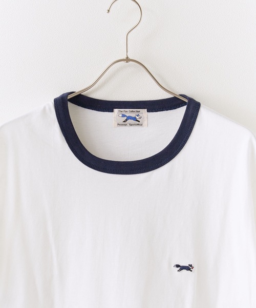 PENNEYS(ぺニーズ)の「【ROOPTOKYO別注】PENNEYS/ペニーズ THE FOX RINGER T-SHIRT ロゴワンポイント リンガーTシャツ 4カラー メンズ 秋物 秋服 2026年秋冬(Tシャツ/カットソー・メンズ・ホワイト系その他/ホワイト系その他3/グレー系その他/ホワイト系その他2・S/L/M/XL)」の18枚目の写真