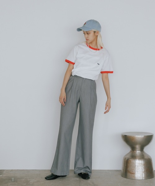 PENNEYS(ぺニーズ)の「【ROOPTOKYO別注】PENNEYS/ペニーズ THE FOX RINGER T-SHIRT ロゴワンポイント リンガーTシャツ 4カラー メンズ 秋物 秋服 2026年秋冬(Tシャツ/カットソー・メンズ・ホワイト系その他/ホワイト系その他3/グレー系その他/ホワイト系その他2・S/L/M/XL)」の21枚目の写真