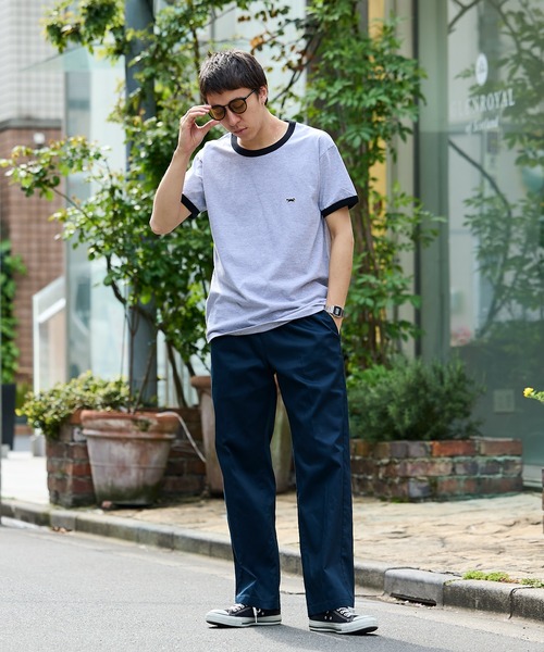 PENNEYS(ぺニーズ)の「【ROOPTOKYO別注】PENNEYS/ペニーズ THE FOX RINGER T-SHIRT ロゴワンポイント リンガーTシャツ 4カラー メンズ 秋物 秋服 2026年秋冬(Tシャツ/カットソー・メンズ・ホワイト系その他/ホワイト系その他3/グレー系その他/ホワイト系その他2・S/L/M/XL)」の16枚目の写真