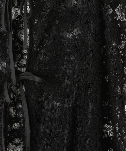 LOWRYS FARM（ローリーズファーム）の「2WAYコットンレースミニワンピース　492572（ワンピース・レディース・ブラック/アイボリー/ホワイト系その他/ブラック系その他・FREE）」の21枚目の写真