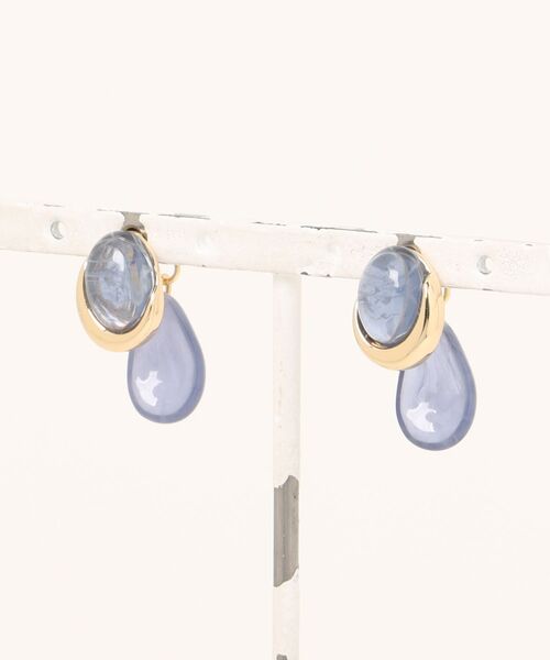 GOLDY(ゴールディ)の「【GOLDY】ピアス 1250105※(ピアス(両耳用)・レディース・ブルー/シルバー/ゴールド/グリーン・FREE)」の3枚目の写真