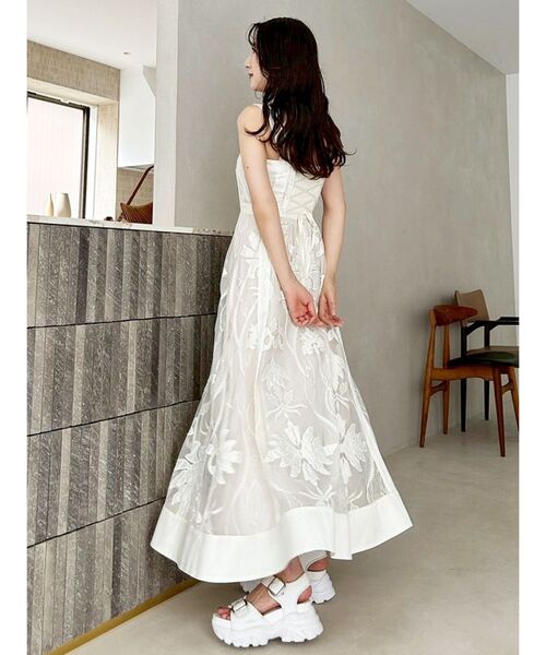 MERCURYDUO カットワークレースキャミワンピース セール】【追加生産/新色追加】カットワークレースキャミワンピース