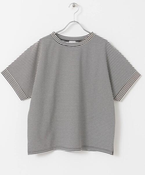 セール】『UR TECH』コットンロールスリーブプルオーバー（Tシャツ