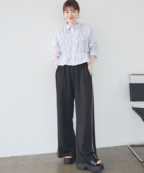 RETRO GIRL（レトロガール）の「フリルギャザーSH（シャツ/ブラウス・レディース・ホワイト系その他/ブルー系その他/イエロー系その他・FREE）」の17枚目の写真