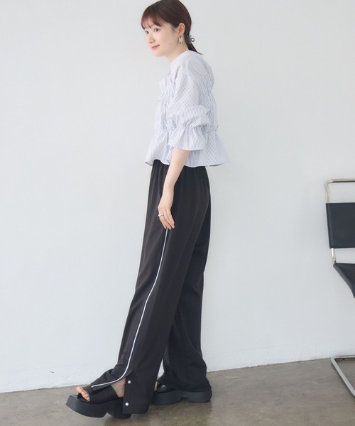 RETRO GIRL（レトロガール）の「フリルギャザーSH（シャツ/ブラウス・レディース・ホワイト系その他/ブルー系その他/イエロー系その他・FREE）」の19枚目の写真