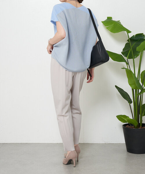 Jena espace merveilleux（ジェナ　エスパスメルヴェイユ）の「裾プリーツジョガーパンツ（その他パンツ・レディース・グレー/ブラック・FREE）」の18枚目の写真