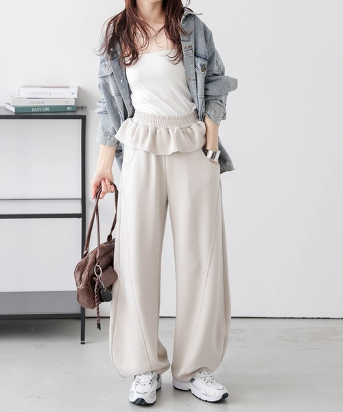 SUGAR BISKET（シュガービスケット）の「ウエストフリル カーブ