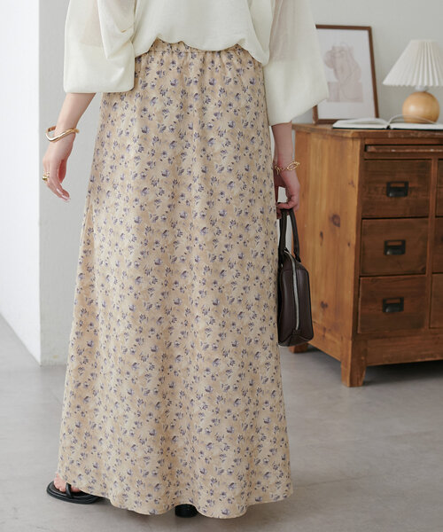 セール】花柄フレアスカート（スカート）｜DISCOAT（ディスコート）の