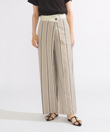 Demi-Luxe BEAMS | ラップ タック ワイドパンツ(その他パンツ)