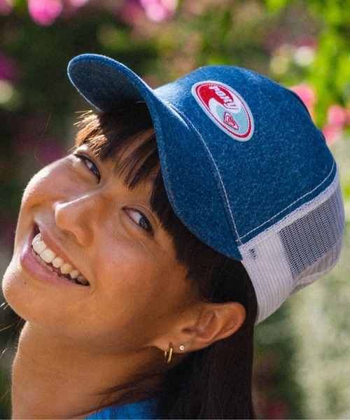 ROXY（ロキシー）の「FUN & ALIVE CAP/ロキシーメッシュキャップ・帽子（キャップ・レディース・ホワイト/ブラック/ブルー・FREE）」の8枚目の写真