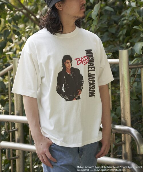 セール】Michael Jackson マイケル・ジャクソン BADプリントTee