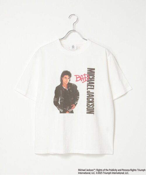 セール】Michael Jackson マイケル・ジャクソン BADプリントTee(T セール】Michael Jackson マイケル・ジャクソン BADプリントTee(T