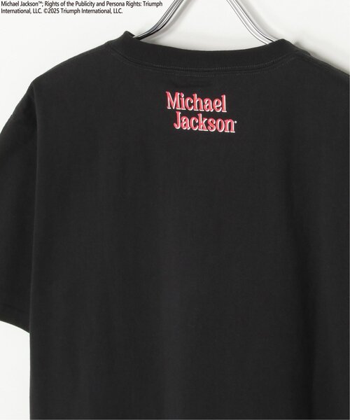 VENCEEXCHANGE（ヴァンスエクスチェンジ）の「Michael Jackson マイケル・ジャクソン BADプリントTee（Tシャツ/カットソー・メンズ・ブラック/ホワイト・L/LL/M）」の6枚目の写真