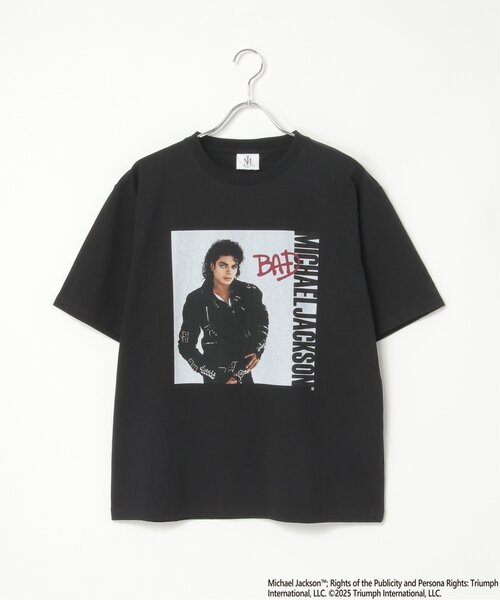 セール】Michael Jackson マイケル・ジャクソン BADプリントTee