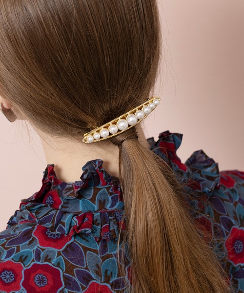 セール】【Merry Gem】選べるバリエーション ヘアバレッタ KNF-TP