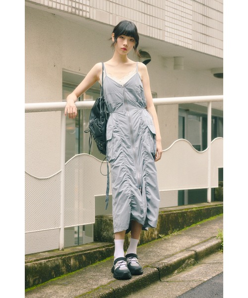 ワンピース CLANE CRUMPLY BARE DRESS セール】CRUMPLY BARE DRESS（ワンピース）｜CLANE（クラネ）の