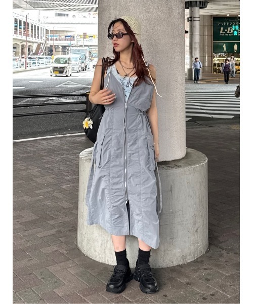 ACLENT♡カモフラ　キャミワンピ 2セット ACLENT（アクレント）ONLINE STORE