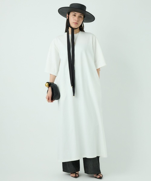 Chaos（カオス）の「Chaos(カオス)/◆WHY NOT NOW◆ルースワンピース（ワンピース・レディース・オリーブ/ホワイト・FREE）」の22枚目の写真