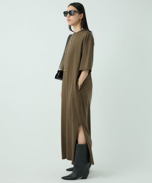 Chaos（カオス）の「Chaos(カオス)/◆WHY NOT NOW◆ルースワンピース（ワンピース・レディース・オリーブ/ホワイト・FREE）」の15枚目の写真