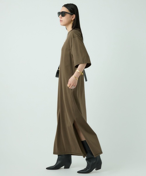 Chaos（カオス）の「Chaos(カオス)/◆WHY NOT NOW◆ルースワンピース（ワンピース・レディース・オリーブ/ホワイト・FREE）」の14枚目の写真