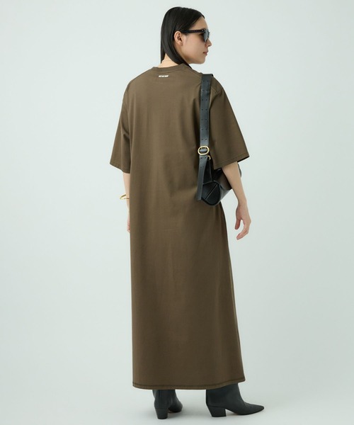 Chaos（カオス）の「Chaos(カオス)/◆WHY NOT NOW◆ルースワンピース（ワンピース・レディース・オリーブ/ホワイト・FREE）」の13枚目の写真