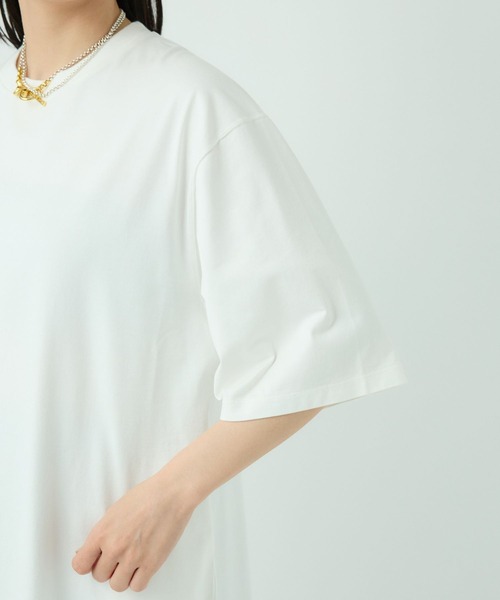 Chaos（カオス）の「Chaos(カオス)/◆WHY NOT NOW◆ルースワンピース（ワンピース・レディース・オリーブ/ホワイト・FREE）」の7枚目の写真