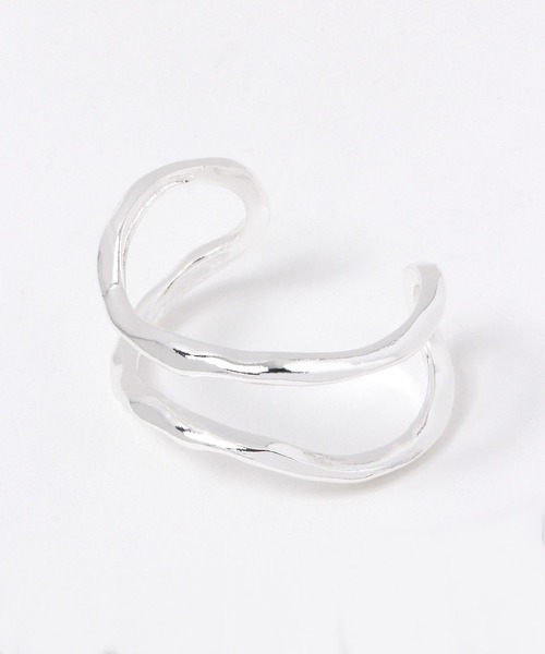 GLOBAL WORK(グローバルワーク)の「ラインカーブバングル/491955(バングル/リストバンド・レディース・シルバー系その他2/ゴールド系その他2・ONE SIZE)」の1枚目の写真