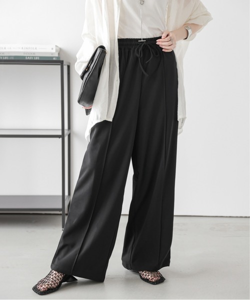 La-gemme（ラジェム）の「ストレッチ ワイドイージーパンツ（その他パンツ・レディース・ブラウン/ピンク/ベージュ/ブラック・フリー）」の19枚目の写真